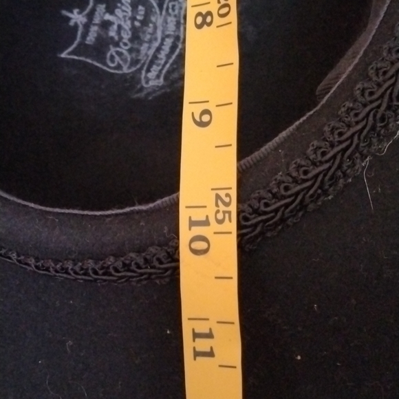 Doeskin Wool Designer w Satin flower band  $34+fre - Picture 16 of 16